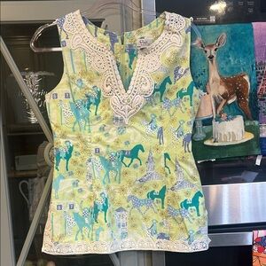 Lilly Pulitzer Low Riders Vintage Derby Sleeveless Top 4